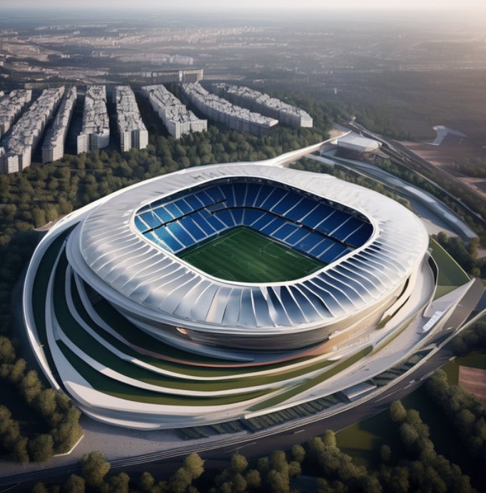 ESTÁDIO DE FUTEBOL DE ÚLTIMA GERAÇÃO