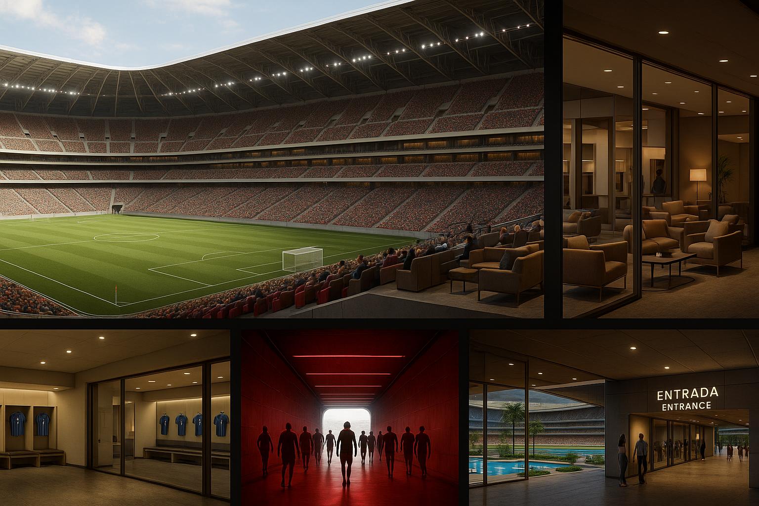ESTÁDIO DE FUTEBOL DE ÚLTIMA GERAÇÃO