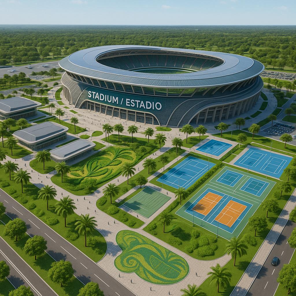 ESTÁDIO DE FUTEBOL DE ÚLTIMA GERAÇÃO