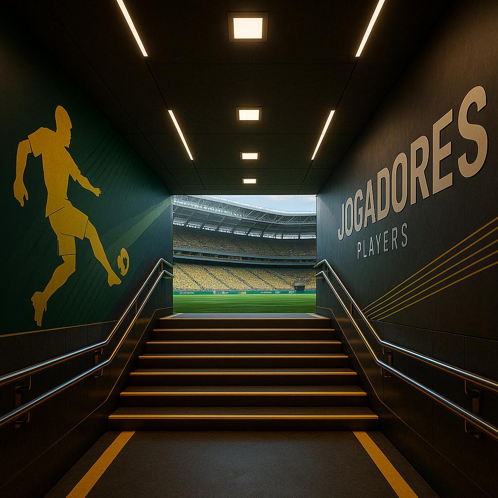 ESTÁDIO DE FUTEBOL DE ÚLTIMA GERAÇÃO