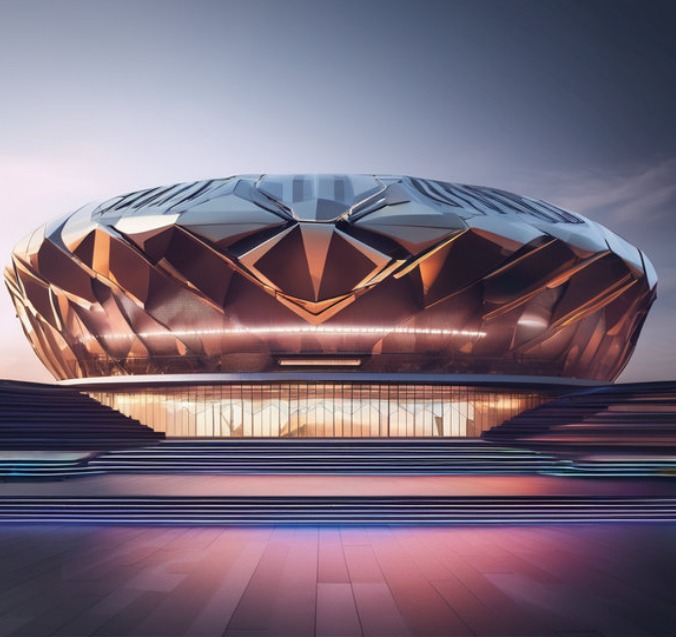 ESTÁDIO DE FUTEBOL DE ÚLTIMA GERAÇÃO
